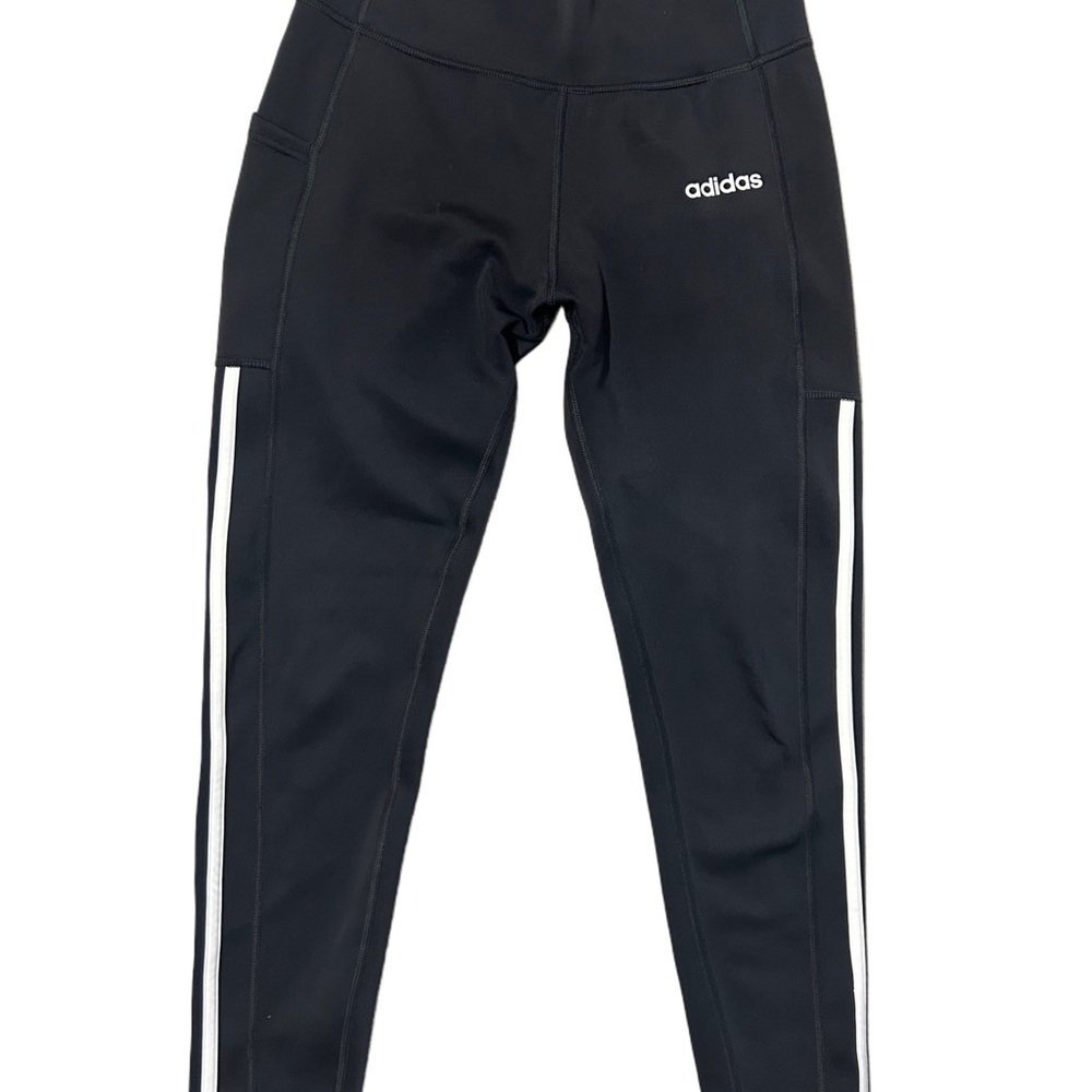 Adidas Black and White Leggings Sleek Athletic Design